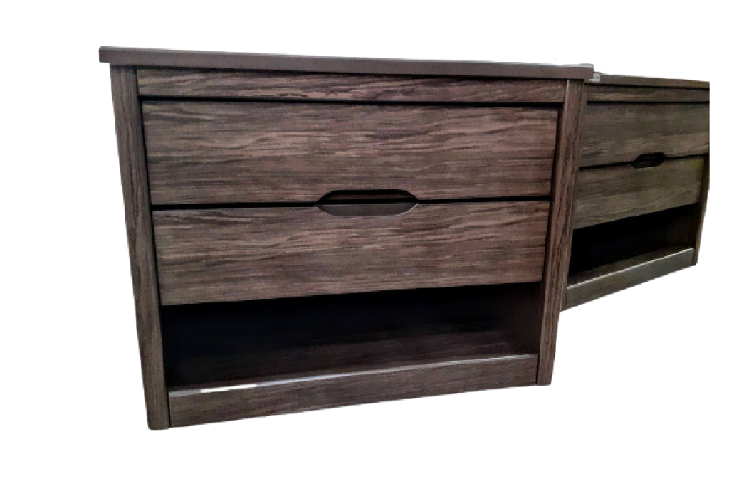 Mesa de Cabeceira (Criado) Sena 2 Gavetas