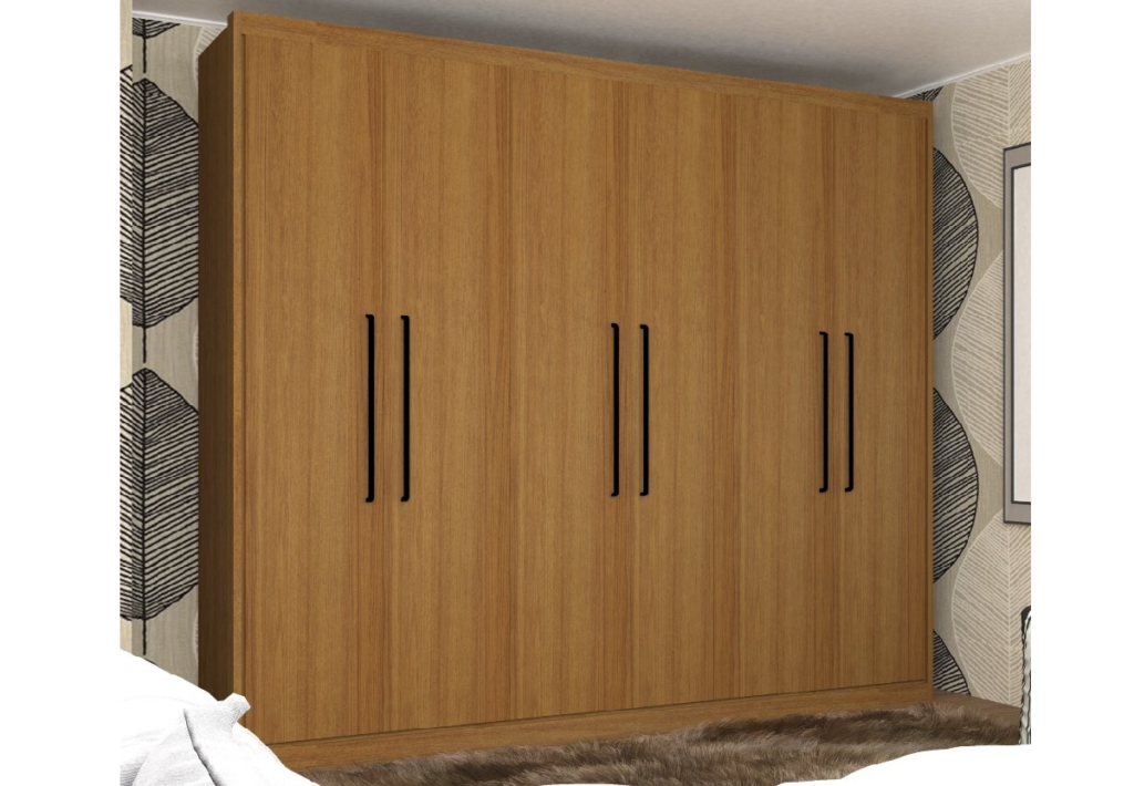 Guarda Roupa Casal 6 Portas 5 Gavetas
